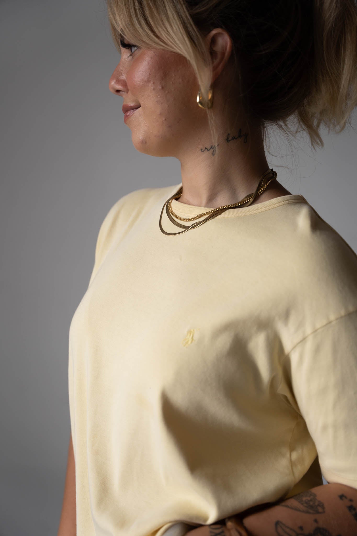 Baby Yellow Ralph Lauren Tee