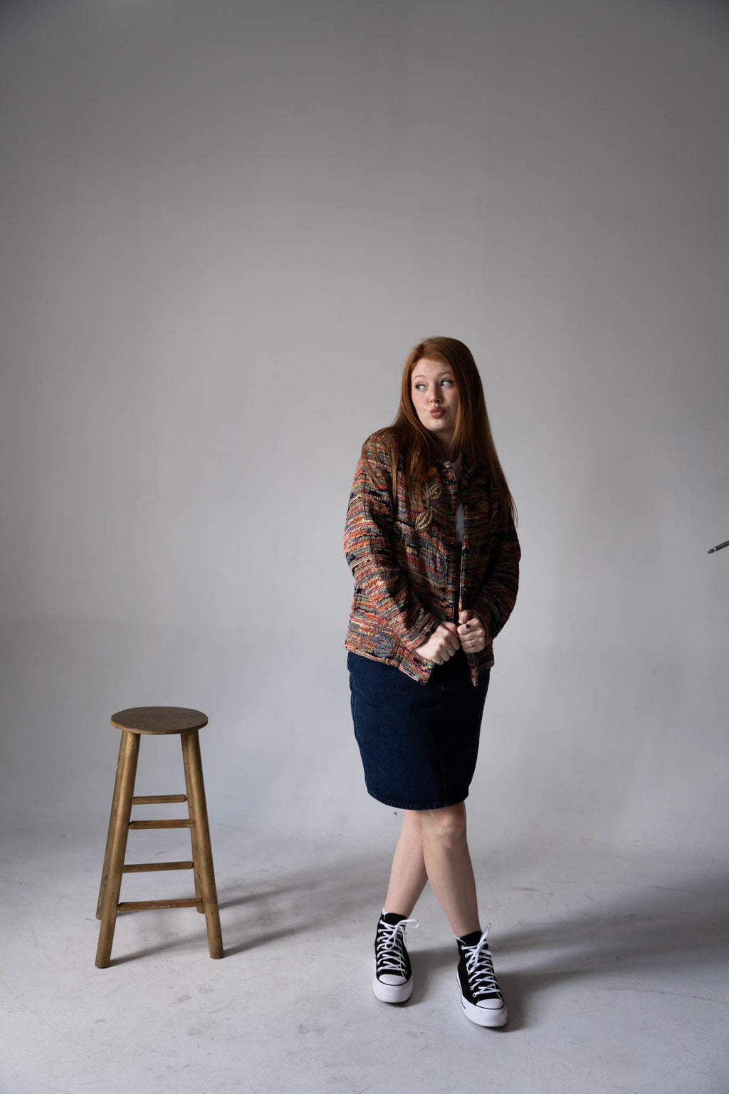 Embroidered Multicolor Jacket