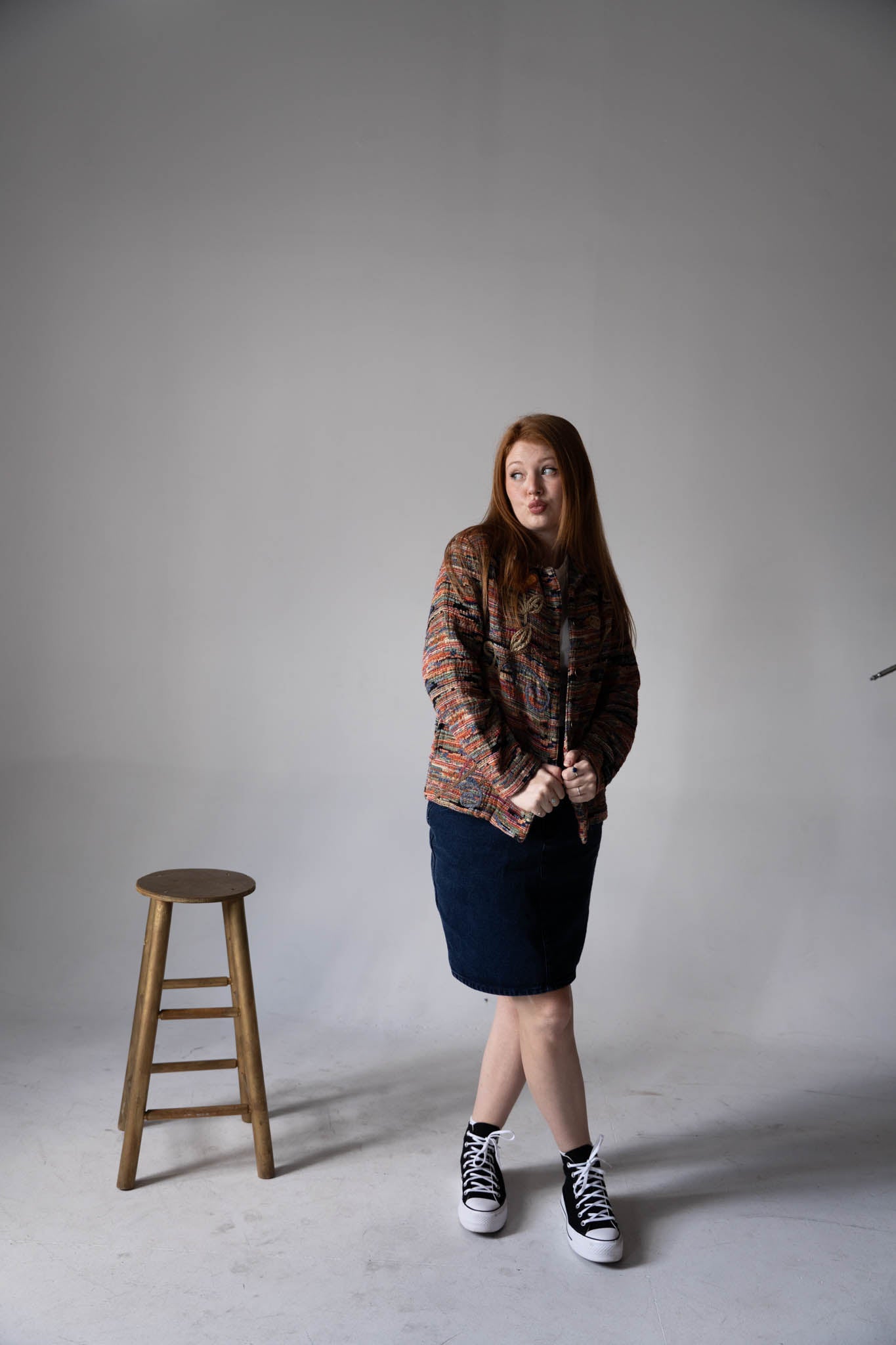 Embroidered Multicolor Jacket