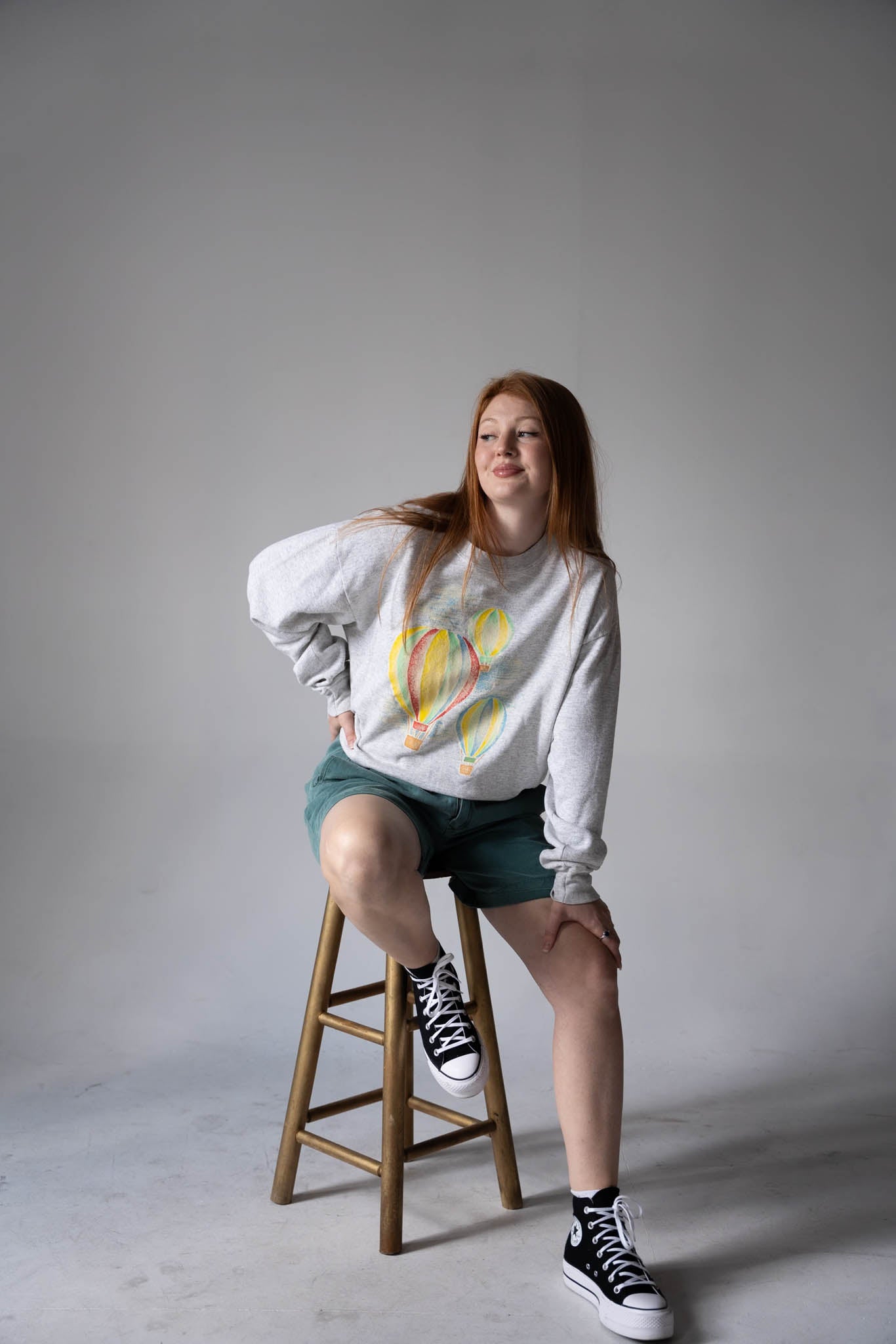 Hot Air Balloon Crewneck