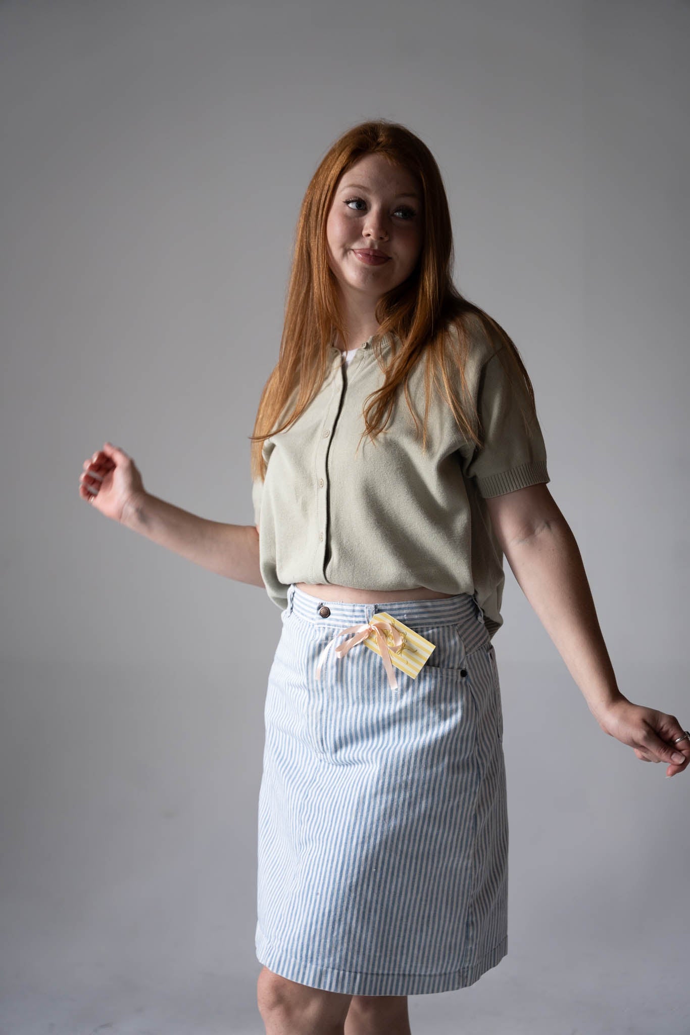 Stone Short Sleeve Cardi