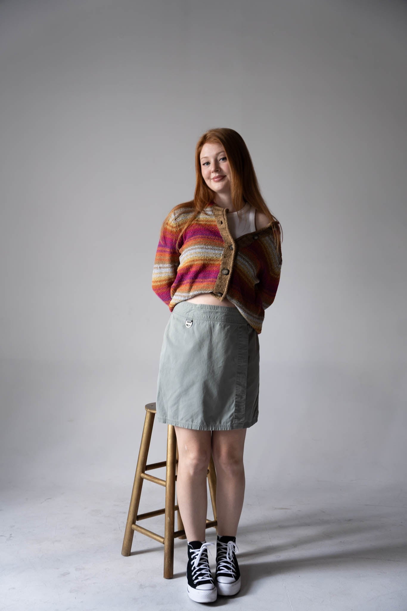 Sage Green Skort