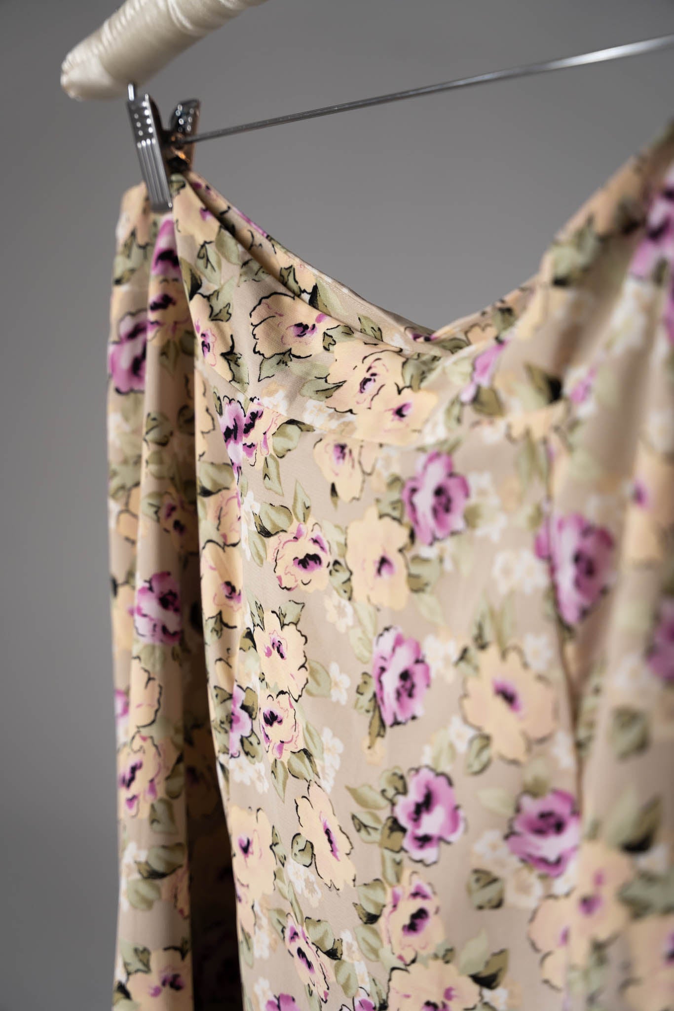 Fun Floral Midi Skirt