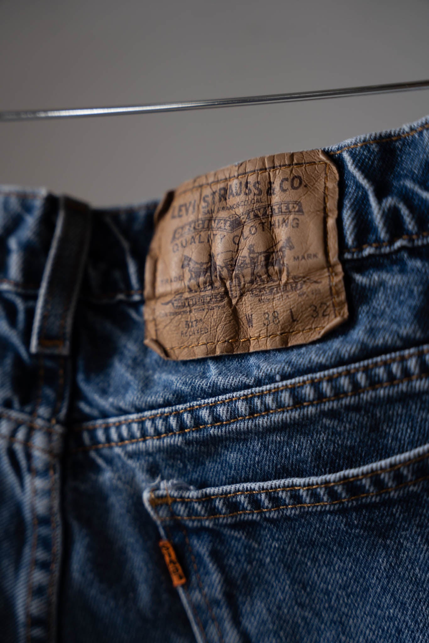 Levi's Cut-Off Denim Shorts