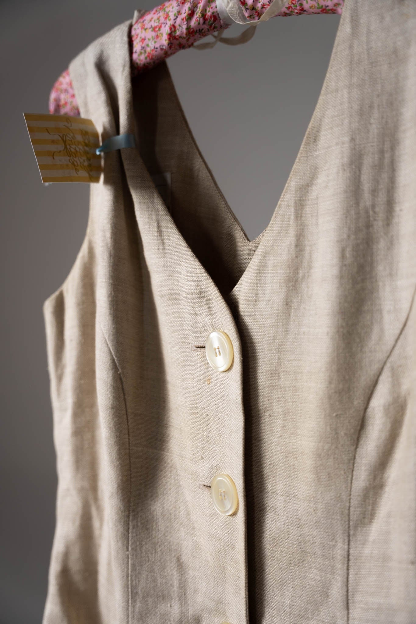 Button Down Linen Dress