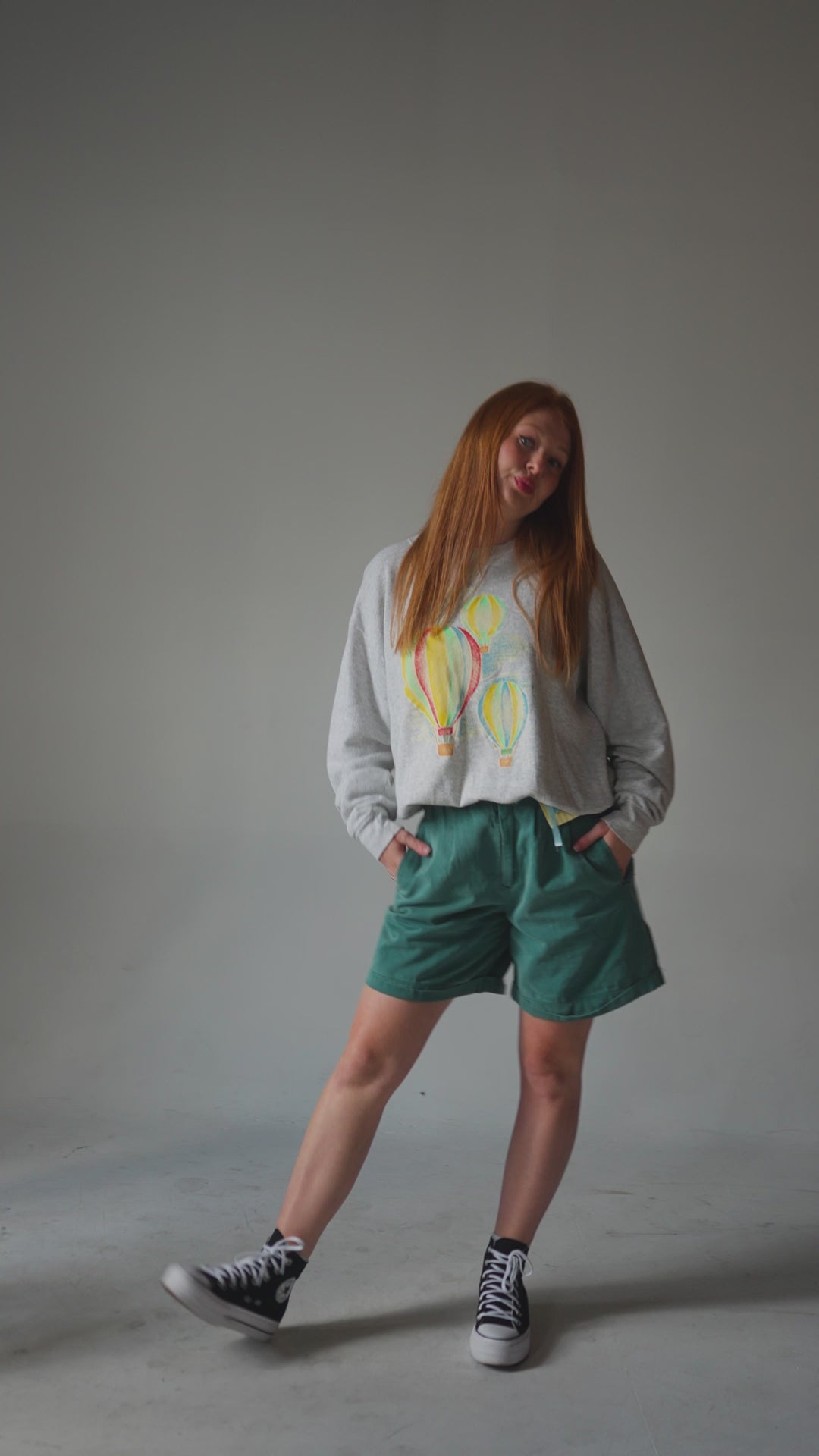 Hot Air Balloon Crewneck